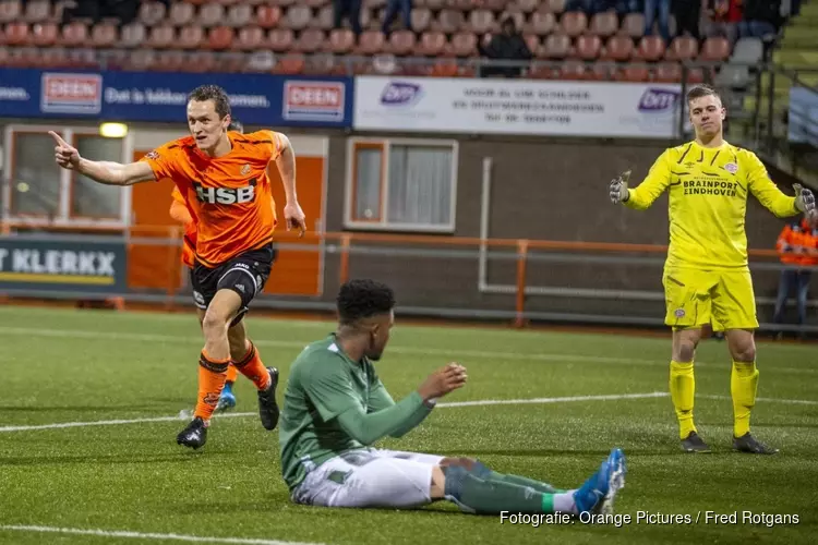 FC Volendam maakt het laat tegen Jong PSV