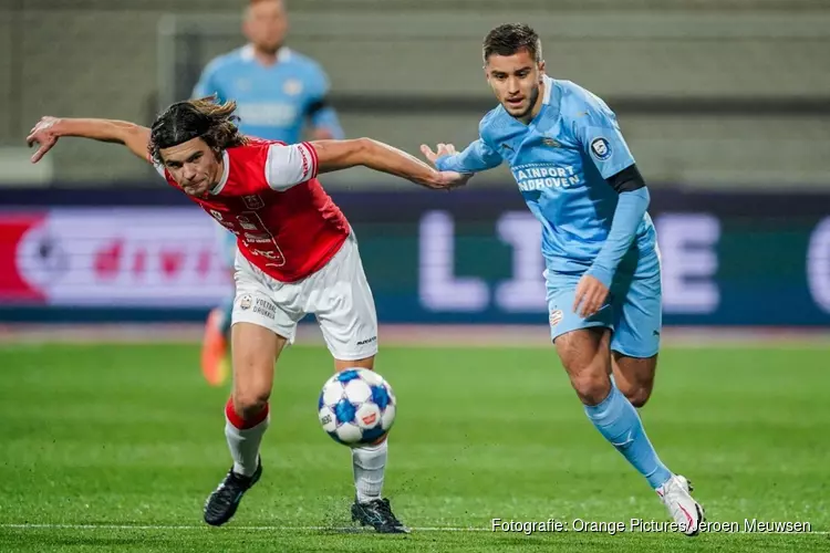 MVV geeft 3-0 voorsprong uit handen tegen Jong PSV
