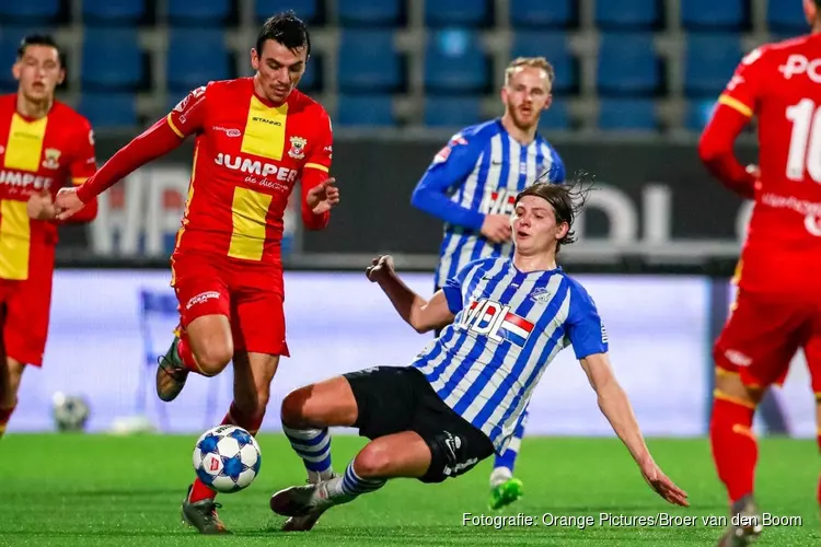 Go Ahead Eagles herstelt zich in Eindhoven