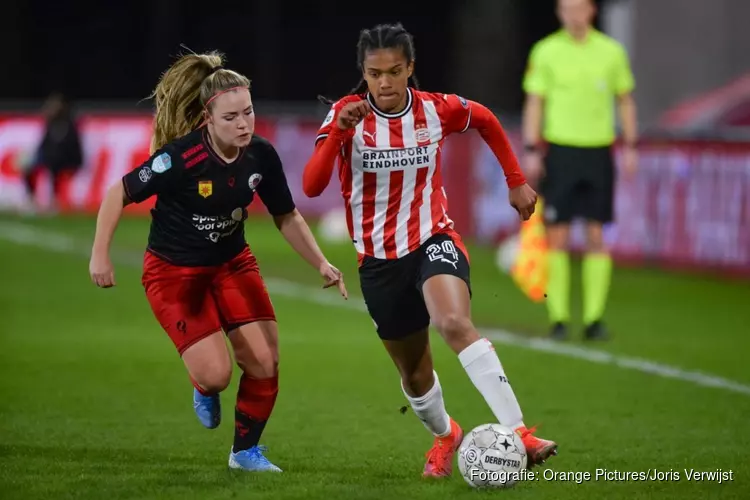 PSV-vrouwen zonder problemen langs Excelsior