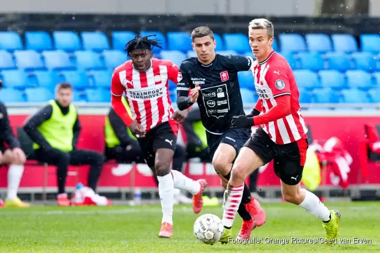 Jong PSV zet goede reeks voort tegen MVV