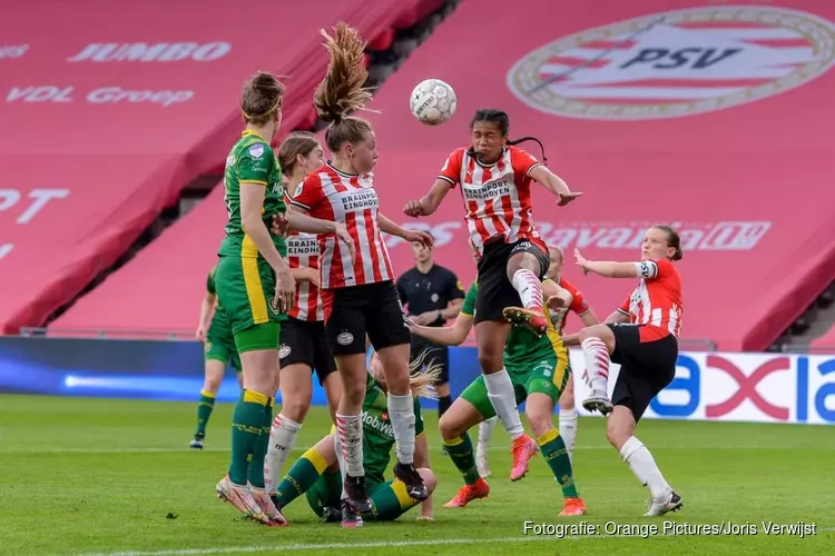 PSV-vrouwen ruim langs ADO Den Haag