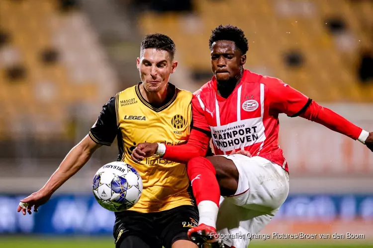 Roda JC en Jong PSV delen de punten