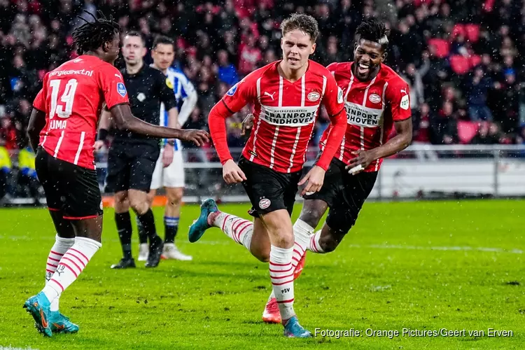 PSV na rust langs SC Heerenveen