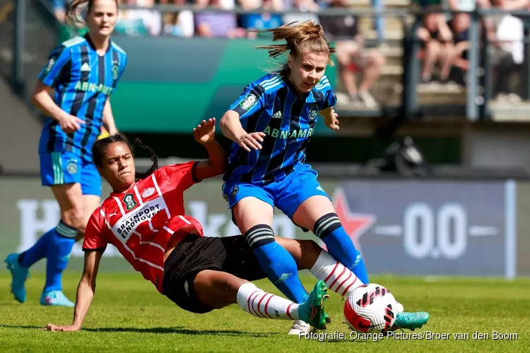 Ajax Vrouwen te sterk voor PSV in bekerfinale