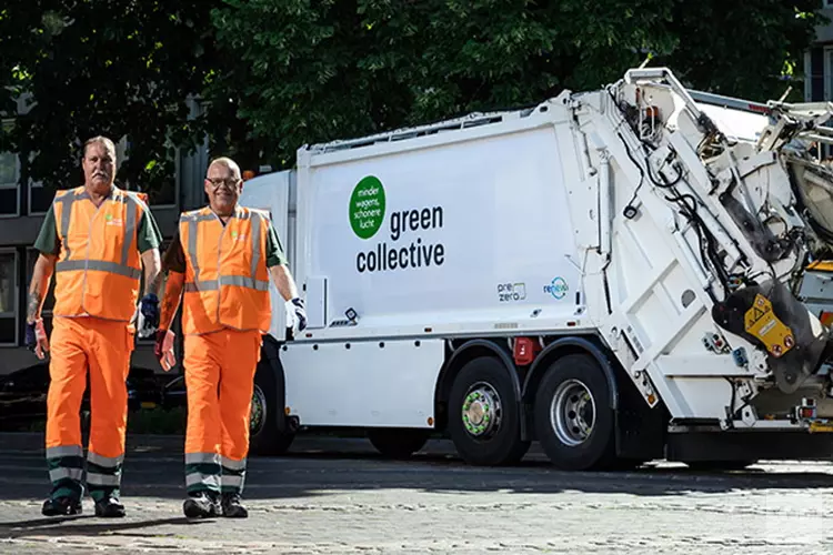 Green Collective zorgt voor minder inzamelwagens en schonere lucht in de binnenstad van Eindhoven