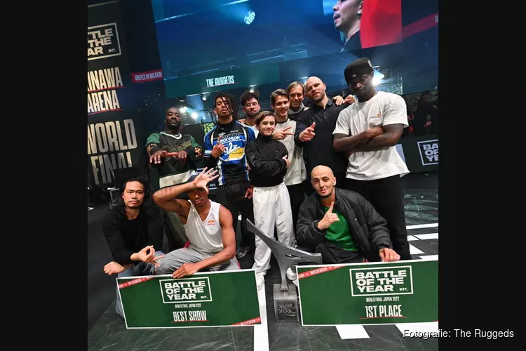 Nederlandse breakdancecrew The Ruggeds wint WK Breaking in Japan